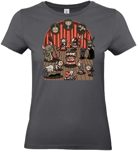 British Comedy Dance - Holy Grail, king arthur, classic, classic movie, movie, movies, comedy, british, british comedy, fun, funny, Music, Dance, white rabbit. Tv Show, Mashup, Adventure, Fantasy, adventure, Meme, Memes, Internet, Ghost, black knight - Standard T-Shirt (Women)
