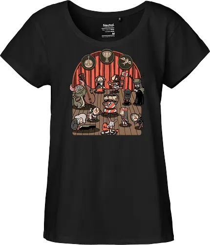 British Comedy Dance - Holy Grail, king arthur, classic, classic movie, movie, movies, comedy, british, british comedy, fun, funny, Music, Dance, white rabbit. Tv Show, Mashup, Adventure, Fantasy, adventure, Meme, Memes, Internet, Ghost, black knight - Fairtrade Girl Shirt
