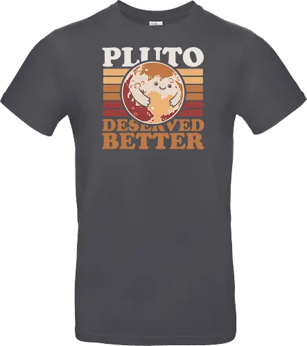 Pluto Vintage Planet - Astronaut, Astronomer, Astrophysicist, Astronomy, Planet, Space, Pluto, Pluto Is A Planet, Science, Science Fiction, Cute, Fun, Funny, Adorable, Joke, Vintage, Retro, Retro Vintage, Asteroids, Asteroid - Standard T-Shirt