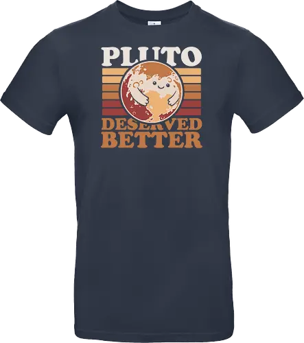 Pluto Vintage Planet - Astronaut, Astronomer, Astrophysicist, Astronomy, Planet, Space, Pluto, Pluto Is A Planet, Science, Science Fiction, Cute, Fun, Funny, Adorable, Joke, Vintage, Retro, Retro Vintage, Asteroids, Asteroid - Standard T-Shirt