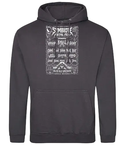symbiote death fest - Symbiote, symbiote, Superhero, antivenom, agony, carnage, knull, superhero, antihero, cool, metalfest, metalhead, hardcore, deathcore, music, poster - Standard Hoodie