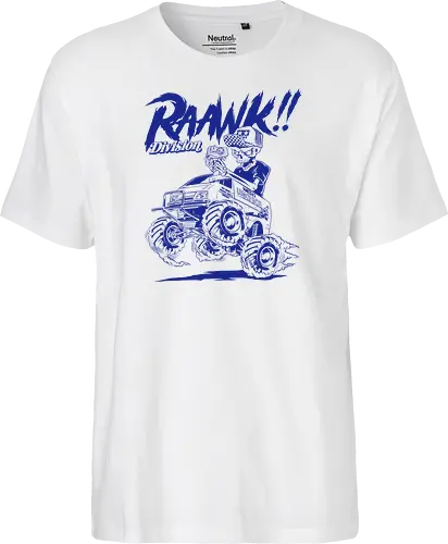 lunch box garage - skull, skeleton, tamiya, lunchbox, carshow, cargarage, speed, monstercar - Fairtrade T-Shirt