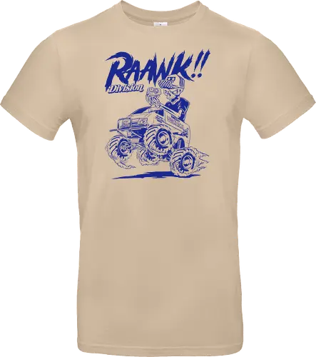 lunch box garage - skull, skeleton, tamiya, lunchbox, carshow, cargarage, speed, monstercar - Standard T-Shirt