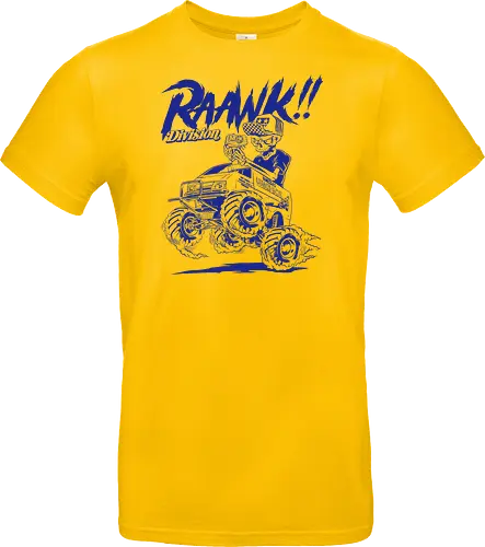 lunch box garage - skull, skeleton, tamiya, lunchbox, carshow, cargarage, speed, monstercar - Standard T-Shirt