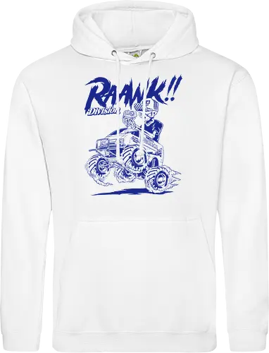 lunch box garage - skull, skeleton, tamiya, lunchbox, carshow, cargarage, speed, monstercar - Standard Hoodie