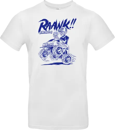 lunch box garage - skull, skeleton, tamiya, lunchbox, carshow, cargarage, speed, monstercar - Standard T-Shirt