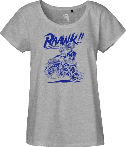 lunch box garage - skull, skeleton, tamiya, lunchbox, carshow, cargarage, speed, monstercar - Fairtrade Girl Shirt