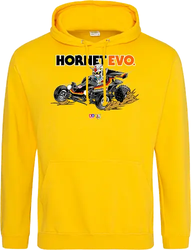 chibi gundam driving car - gundam, car, hornet, tamiya, carshow, robot, mecha, japanese, hobby, race, speed - Standard Hoodie