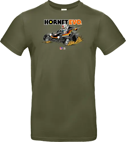 chibi gundam driving car - gundam, car, hornet, tamiya, carshow, robot, mecha, japanese, hobby, race, speed - Standard T-Shirt