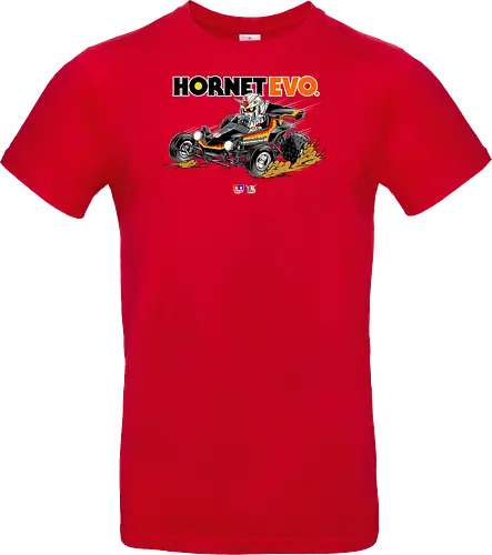 chibi gundam driving car - gundam, car, hornet, tamiya, carshow, robot, mecha, japanese, hobby, race, speed - Standard T-Shirt