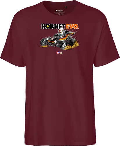 chibi gundam driving car - gundam, car, hornet, tamiya, carshow, robot, mecha, japanese, hobby, race, speed - Fairtrade T-Shirt