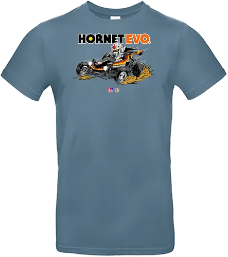 chibi gundam driving car - gundam, car, hornet, tamiya, carshow, robot, mecha, japanese, hobby, race, speed - Standard T-Shirt
