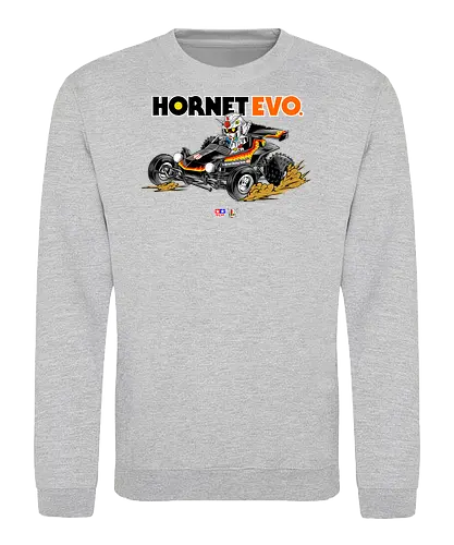 chibi gundam driving car - gundam, car, hornet, tamiya, carshow, robot, mecha, japanese, hobby, race, speed - Sweatshirt