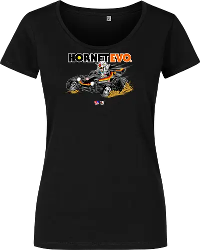 chibi gundam driving car - gundam, car, hornet, tamiya, carshow, robot, mecha, japanese, hobby, race, speed - Women T-Shirt
