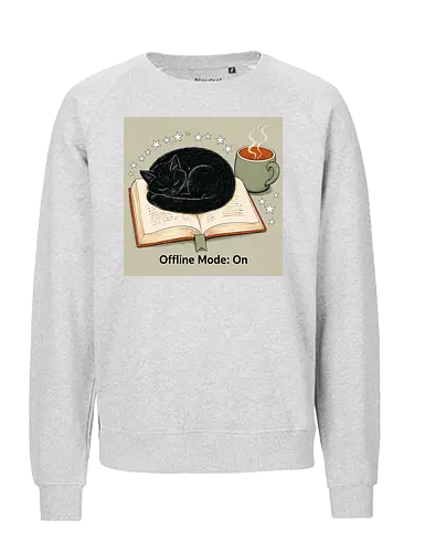 sleeping cat - Fairtrade Sweatshirt