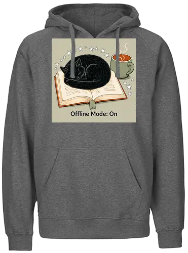 sleeping cat - Fairtrade Hoodie