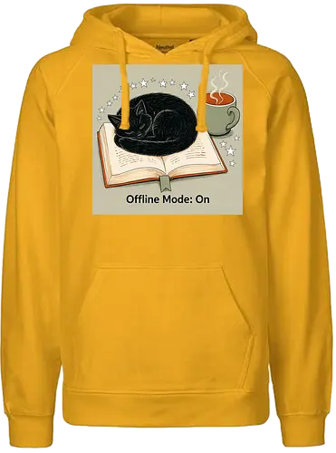 sleeping cat - Fairtrade Hoodie