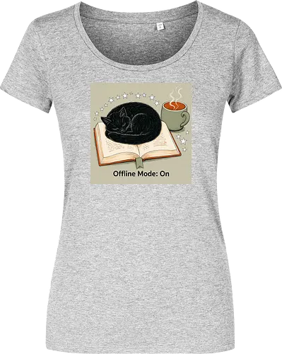 sleeping cat - Women T-Shirt