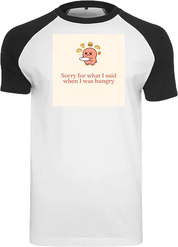 A funny quote - funny humore   art - Raglan T-Shirt