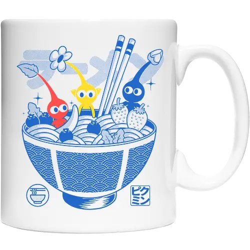 Fruit Ramen - ramen, fruit, noodles, gaming, gamer, videogame, cute, kawaii, japanese, japan, food, funny, retro, nostalgia, geek, popculture, cartoon, creatures, botanical, anime - Cup