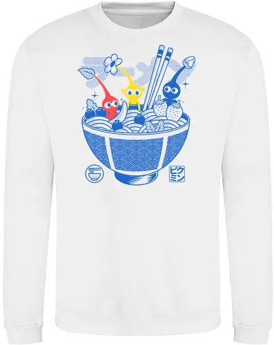 Fruit Ramen - ramen, fruit, noodles, gaming, gamer, videogame, cute, kawaii, japanese, japan, food, funny, retro, nostalgia, geek, popculture, cartoon, creatures, botanical, anime - Sweatshirt