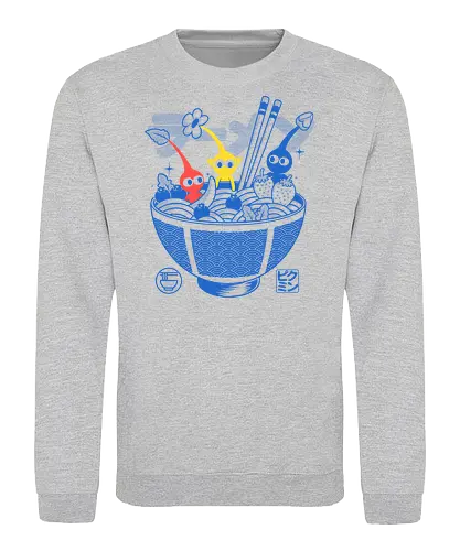 Fruit Ramen - ramen, fruit, noodles, gaming, gamer, videogame, cute, kawaii, japanese, japan, food, funny, retro, nostalgia, geek, popculture, cartoon, creatures, botanical, anime - Sweatshirt