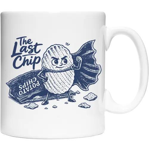 The Last Chip - chip, chips, potato, the last chip, potato chip, crunchy, snacks, funny food - Cup