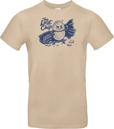The Last Chip - chip, chips, potato, the last chip, potato chip, crunchy, snacks, funny food - Standard T-Shirt
