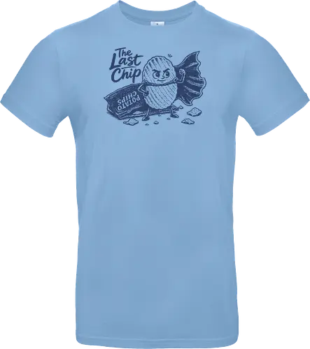 The Last Chip - chip, chips, potato, the last chip, potato chip, crunchy, snacks, funny food - Standard T-Shirt