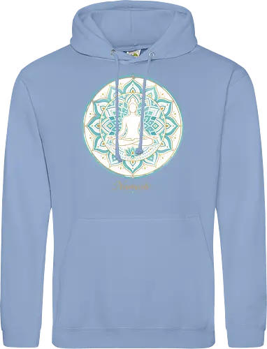 Zen Lotus Meditation Spiritual Frieden - Zen, Lotus, Meditation, Yoga, Spiritual, Frieden, Achtsamkeit, Mindfulness, Wellness - Standard Hoodie
