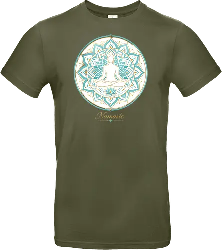 Zen Lotus Meditation Spiritual Frieden - Zen, Lotus, Meditation, Yoga, Spiritual, Frieden, Achtsamkeit, Mindfulness, Wellness - Standard T-Shirt