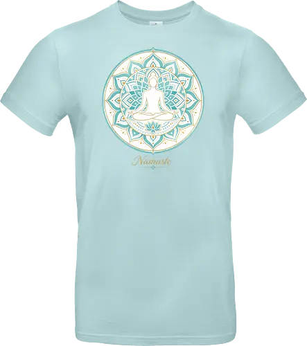 Zen Lotus Meditation Spiritual Frieden - Zen, Lotus, Meditation, Yoga, Spiritual, Frieden, Achtsamkeit, Mindfulness, Wellness - Standard T-Shirt