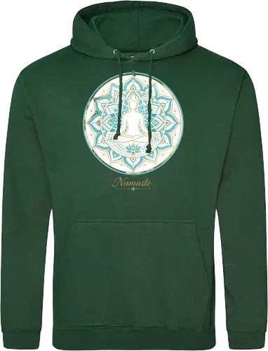 Zen Lotus Meditation Spiritual Frieden - Zen, Lotus, Meditation, Yoga, Spiritual, Frieden, Achtsamkeit, Mindfulness, Wellness - Standard Hoodie
