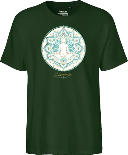 Zen Lotus Meditation Spiritual Frieden - Zen, Lotus, Meditation, Yoga, Spiritual, Frieden, Achtsamkeit, Mindfulness, Wellness - Fairtrade T-Shirt