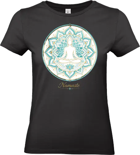Zen Lotus Meditation Spiritual Frieden - Zen, Lotus, Meditation, Yoga, Spiritual, Frieden, Achtsamkeit, Mindfulness, Wellness - Standard T-Shirt (Women)
