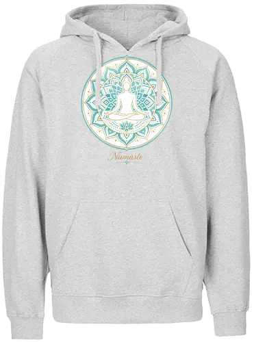 Zen Lotus Meditation Spiritual Frieden - Zen, Lotus, Meditation, Yoga, Spiritual, Frieden, Achtsamkeit, Mindfulness, Wellness - Fairtrade Hoodie