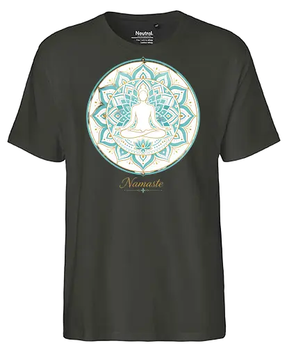 Zen Lotus Meditation Spiritual Frieden - Zen, Lotus, Meditation, Yoga, Spiritual, Frieden, Achtsamkeit, Mindfulness, Wellness - Fairtrade T-Shirt