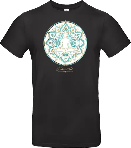 Zen Lotus Meditation Spiritual Frieden - Zen, Lotus, Meditation, Yoga, Spiritual, Frieden, Achtsamkeit, Mindfulness, Wellness - Standard T-Shirt