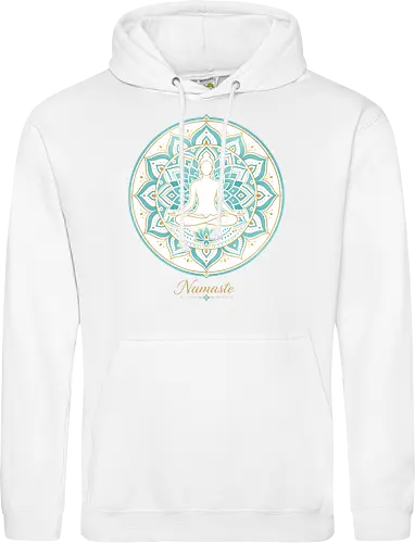 Zen Lotus Meditation Spiritual Frieden - Zen, Lotus, Meditation, Yoga, Spiritual, Frieden, Achtsamkeit, Mindfulness, Wellness - Standard Hoodie