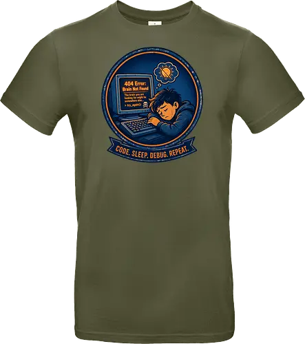 Code Sleep Debug Repeat Programmierer Entwickler - Programmierer, Entwickler, Code, Coding, Nerd, Geek, Computer, IT, Debugging - Standard T-Shirt