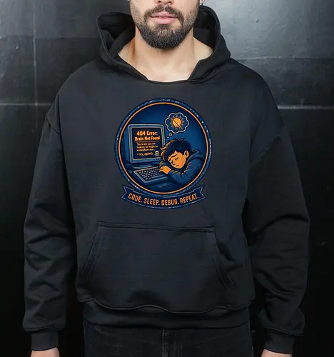 Code Sleep Debug Repeat Programmierer Entwickler - Programmierer, Entwickler, Code, Coding, Nerd, Geek, Computer, IT, Debugging - Cropped Hoodie