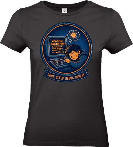 Code Sleep Debug Repeat Programmierer Entwickler - Programmierer, Entwickler, Code, Coding, Nerd, Geek, Computer, IT, Debugging - Standard T-Shirt (Women)