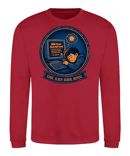 Code Sleep Debug Repeat Programmierer Entwickler - Programmierer, Entwickler, Code, Coding, Nerd, Geek, Computer, IT, Debugging - Sweatshirt