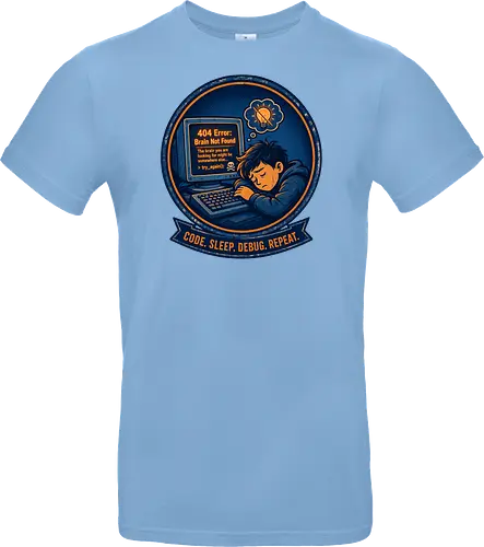 Code Sleep Debug Repeat Programmierer Entwickler - Programmierer, Entwickler, Code, Coding, Nerd, Geek, Computer, IT, Debugging - Standard T-Shirt