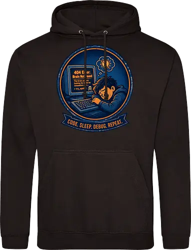 Code Sleep Debug Repeat Programmierer Entwickler - Programmierer, Entwickler, Code, Coding, Nerd, Geek, Computer, IT, Debugging - Standard Hoodie