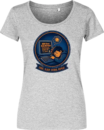 Code Sleep Debug Repeat Programmierer Entwickler - Programmierer, Entwickler, Code, Coding, Nerd, Geek, Computer, IT, Debugging - Women T-Shirt