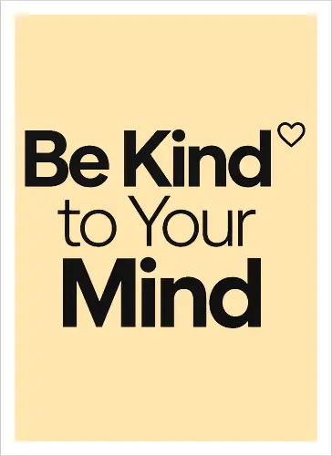 Be Kind to Your Mind Mental Health Frieden Achtsamkeit - Mental Health, Achtsamkeit, Mindfulness, Mental Health Awareness, Selbstfürsorge, Frieden, Positivität, Wellness - Artprint