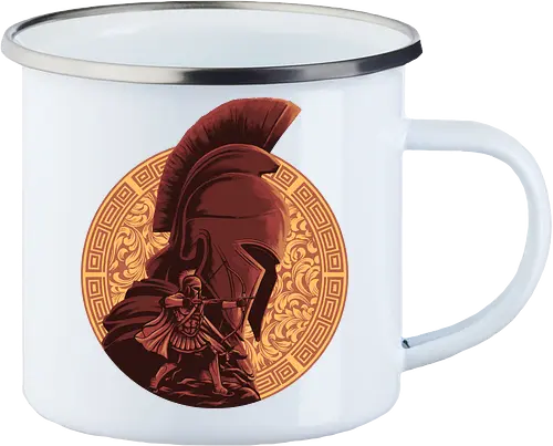 Man of Many Wiles  - Odysseus, Odyssey, greek mythology, homer - Enamel Mug