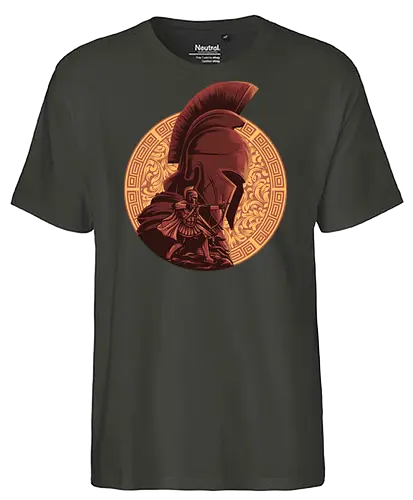 Man of Many Wiles  - Odysseus, Odyssey, greek mythology, homer - Fairtrade T-Shirt