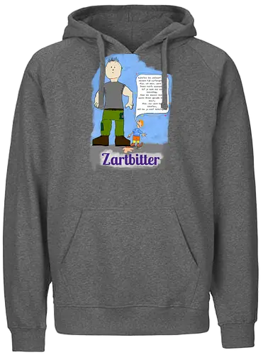 Zartbitter - albern - Fairtrade Hoodie